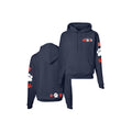 Ladies Pawtriots Paws Hooded Sweatshirt-Navy