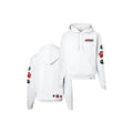 Ladies Pawtriots Paws Hooded Sweatshirt-White