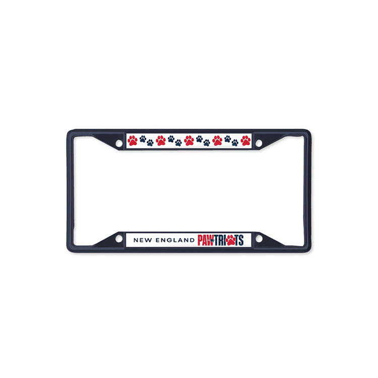 Pawtriots License Plate Frame